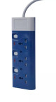 Clikon Extension Socket, Premium Quality - 3 Way, 2 Meter, CK551