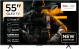 TCL 55 Inch QLED 4K Smart TV, 55P8K