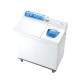 Hitachi 14KG Twin Tub Washing Machine, White - PS1405MJ-WH