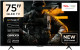 TCL 75 Inch QLED 4K Smart TV, 75P8K