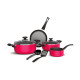 Homeway 8 Pcs Nonstick Cooking Set 3Layer