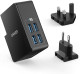 Anker PowerPort 4 Lite Travel Charger-Black