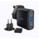 Anker PowerPort III 3-Port 65W Charger Black