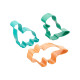 Decora Dinosaurs Cookie Cutter Set, 2Pcs