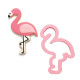 Decora Flamingo & Palm Tree Cookie Cutter Set