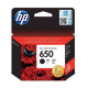 HP 650 Black Cartridge  
