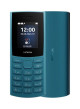 Nokia 105 4G Edition Feature Phone with Dual SIM, 1.8 Inch Display, 1450 mAh Battery, 48MB, 128MB, Blue