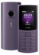 Nokia 110 4G Edition Feature Phone with Dual SIM, 2.4 Inch Display, 1000 mAh Battery, 48MB, 128MB, Purple
