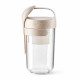 Lekue Organic Jar To Go with Spoon-600 mL