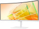 Samsung 34- Inch LS34C650TAMXUE White,Curved U-WQHD Viewfini LED Monitor