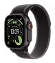 Apple Watch Ultra 3 GPS + Cellular 49mm Black Titanium Case with Black/Charcoal Trail Loop M/L