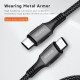 Mowsil USB A 2.0 to USB-C Cable 2Mtr