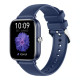 Xcell Apollo W5 Smart Watch Blue Frame with Blue Silicon Strap