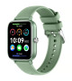 Xcell Apollo W5 Smart Watch Green Frame with Green Silicon Strap