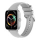 Xcell Apollo W5 Smart Watch Grey Frame with Grey Silicon Strap