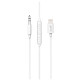 Xcell Lightning To 3.5 Mm Audio Converter Cable White