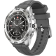 Swiss Military Dom 1 Black Frame Gray Silicon Strap