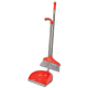 Dustpan With Broom [Steel Handle]