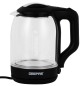 Geepas Electric Kettle Glass 1.8 Liter Black GK9901