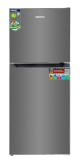 Geepas Double door Refrigerator 6.3cbft No frost 250 Liter Silver GRF2522SXN