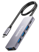 Mowsil Type C-  4 Port USB 3.0 +PD-C HUB 