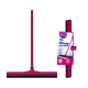 Parex Floor Wiper With Handle Pink/Black 42cm