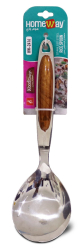 Homeway Stainless Steel Rice Spoon Woodi Design