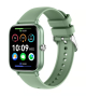 Xcell Apollo W5 Smart Watch Green Frame with Green Silicon Strap