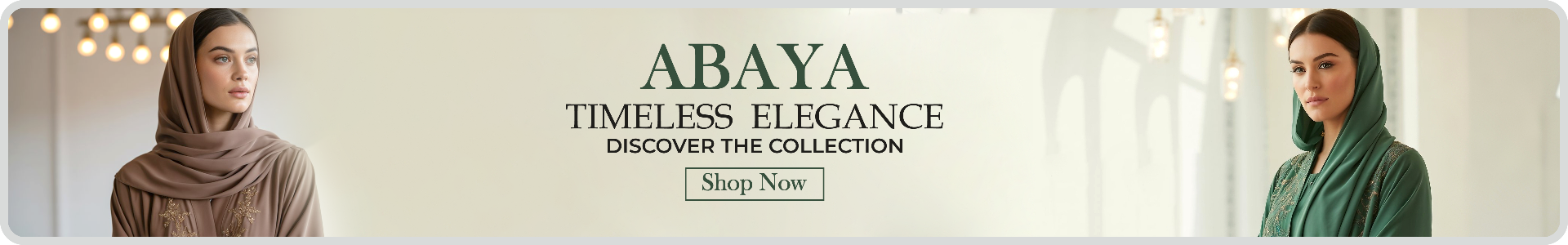 Abaya Category Banner