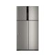 Hitachi 600L Double Door Refrigerator Silver, RV820PK1K2-BSL