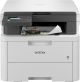Brother Wireless All in One Color Laser Printer, DCP-L3520CDW, White
