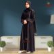 Linear design Abaya in Zoom fabric