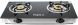 Impex LP Gas Stove 2Burner Glass (IGS 1212F)