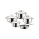 Hascevher Gastro 9 Pcs Pot Set