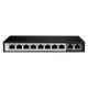 D-Link 8GE PoE+ 2GE Uplink 250m PoE Switch