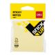 Deli Sticky Notes 76 x 76mm 3 x 3 100 Sheets Yellow #EA00353