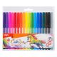 Deli Felt Pen 18 Colors Assorted #EC10013