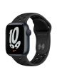 Apple Watch Nike Series 7 GPS + Cellular, 41mm Midnight Aluminum Case with Anthracite/Black Nike Sport Band