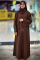 Barbie Brown Luxe Abaya with Crystal Accents, 1034