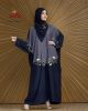 Black & Grey Kaftan Abaya