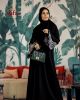 Black Casual Designer Dubai Abaya