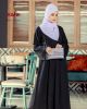 Black Flared Maxi Abaya