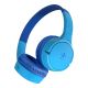 Belkin  Sound Form Mini Wirelss On Ear Headphones For Kids Blue 