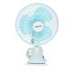 Krypton 8 Inch Table and Clip Plastic Fan