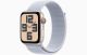 Apple Watch SE GPS 44MM Starlight Aluminium Case with Blue Cloud Sport Loop