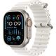 Apple Watch Ultra 2 GPS + Cellular, 49mm Titanium Case with White Ocean Band