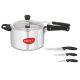 Pigeon Super Cooker 5Ltr IB + Knife Set 3Pcs