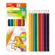 Deli Colored Pencil 3.0mm Lead Assorted #EC113-12