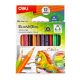 Deli Colored Pencil 3.0mm Lead Assorted #EC114-12