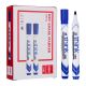 Deli Dry Erase Marker Bullet Tip 2.0mm 12PCS Blue #EU00130